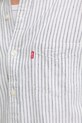 Levi's koszula z dodatkiem lnu SUNSET 1 POCKET STANDARD 85746.0206 biały