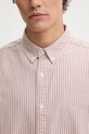 Levi's koszula bawełniana AUTHENTIC BUTTON DOWN A7210.0055 różowy