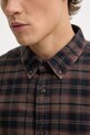 Levi's koszula bawełniana AUTHENTIC BUTTON DOWN A7210.0063 brązowy