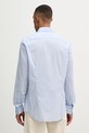 Odzież Tommy Hilfiger koszula męska bawełniana z elastanem MW0MW42930 niebieski