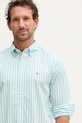 Tommy Hilfiger koszula męska bawełniana turkusowy MW0MW42440