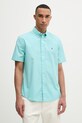 Tommy Hilfiger koszula męska bawełniana turkusowy MW0MW42630