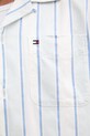 Tommy Hilfiger cămașă pentru bărbați, din bumbac SUMMER MW0MW42984 albastru