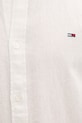 Tommy Jeans риза мъжка с лен DM0DM22761 бежов