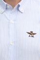 Aeronautica Militare koszula bawełniana CA1320UCT03532 niebieski