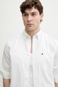 Tommy Hilfiger košeľa pánska s bavlnou biela MW0MW42287