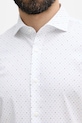 BOSS koszula bawełniana z elastanem HANK 50560687 biały