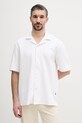 BOSS košulja za muškarce od pamuka s elastanom LARS bijela 50561448