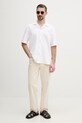 BOSS košulja za muškarce od pamuka s elastanom LARS 50561448 bijela SS26