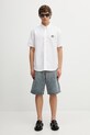Kenzo Shirt SC koszula bawełniana męska FG55CH1099LI biały