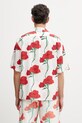 Odzież Kenzo Shirt SC koszula bawełniana męska FG55CH1359O2 biały