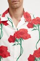 Kenzo Shirt SC koszula bawełniana męska biały FG55CH1359O2