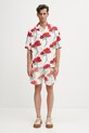 Kenzo Shirt SC koszula bawełniana męska FG55CH1359O2 biały