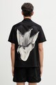 Filling Pieces Mesh koszula męska czarny 412655501178.130