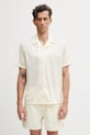 Odzież Filling Pieces Mesh koszula męska 412655501178.214 beżowy