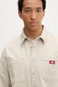 Dickies košeľa pánska bavlnená béžová DK0A889SL441