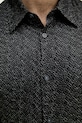 Armani Exchange camicia da uomo in viscosa XM002280.AF13235 nero