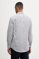 Oblečení Armani Exchange košile pánská bavlněná XM002812.AF24577 šedá