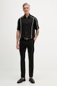 Armani Exchange Košeľa pánska z viskózy XM002814.AF13235 čierna SS26