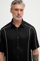 Armani Exchange сорочка чоловіча віскозна чорний XM002814.AF13235
