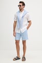 Tommy Hilfiger cămașă pentru bărbați, din in MW0MW41531 alb SS26
