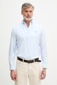 Tommy Hilfiger koszula męska bawełniana niebieski MW0MW42442