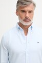 Tommy Hilfiger koszula męska bawełniana niebieski MW0MW42442