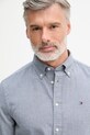 Tommy Hilfiger koszula męska bawełniana szary MW0MW42442