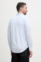 Abbigliamento Tommy Hilfiger camicia da uomo in cotone MW0MW42445 blu