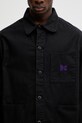 Needles koszula bawełniana czarny SX168