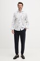 Joop! koszula męska z lnem 30102852 biały SS26