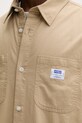 HUGO Blue košeľa pánska bavlnená Ebwin 50560733 béžová