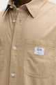 HUGO Blue košeľa pánska bavlnená Ebwin 50560733 béžová