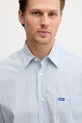 HUGO Blue πουκάμισο ανδρικό βαμβακερό Ebalto μπλε 50560734