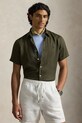 Polo Ralph Lauren linen shirt LINEN V1-CUBDPPCS regular green 710968912503