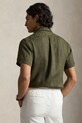 Polo Ralph Lauren linen shirt LINEN V1-CUBDPPCS 710968912503 green SS26