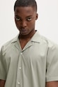 HUGO koszula męska bawełniana Ellino zielony 50560584