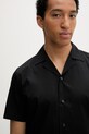 HUGO košile pánská bavlněná Ellino černá 50560584