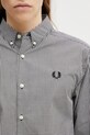 Fred Perry koszula bawełniana czarny M2436