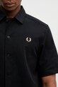 Fred Perry koszula bawełniana czarny M2438