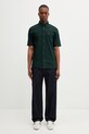 Fred Perry koszula bawełniana M8730 zielony