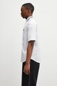 Fred Perry x Kris Van Assche koszula bawełniana męska SM2111 biały SS26