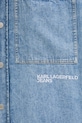 Karl Lagerfeld Jeans koszula męska bawełniana B2M16013 niebieski