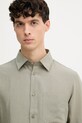 Guess сорочка чоловіча з льоном зелений M6GH40.W1726