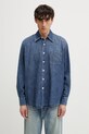 Our Legacy Above πουκάμισο ντένιμ ανδρικό μπλε M2262AW