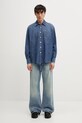 Our Legacy Above πουκάμισο ντένιμ ανδρικό M2262AW μπλε