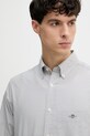 Gant koszula męska bawełniana szary 3000150