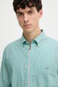 Gant koszula męska bawełniana turkusowy 3000150