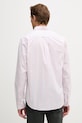 Odzież Gant koszula męska bawełniana 3260070 różowy