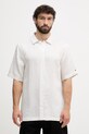 Tommy Hilfiger Πουκάμισο ανδρικό με λινό λευκό MW0MW42700